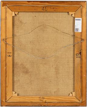 David Larsson, olja på duk, signerad.