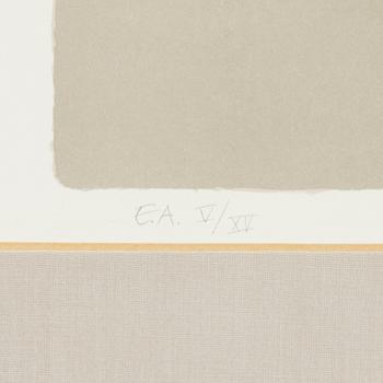 Yrjö Edelmann, färglitografi, signerad, E.A.