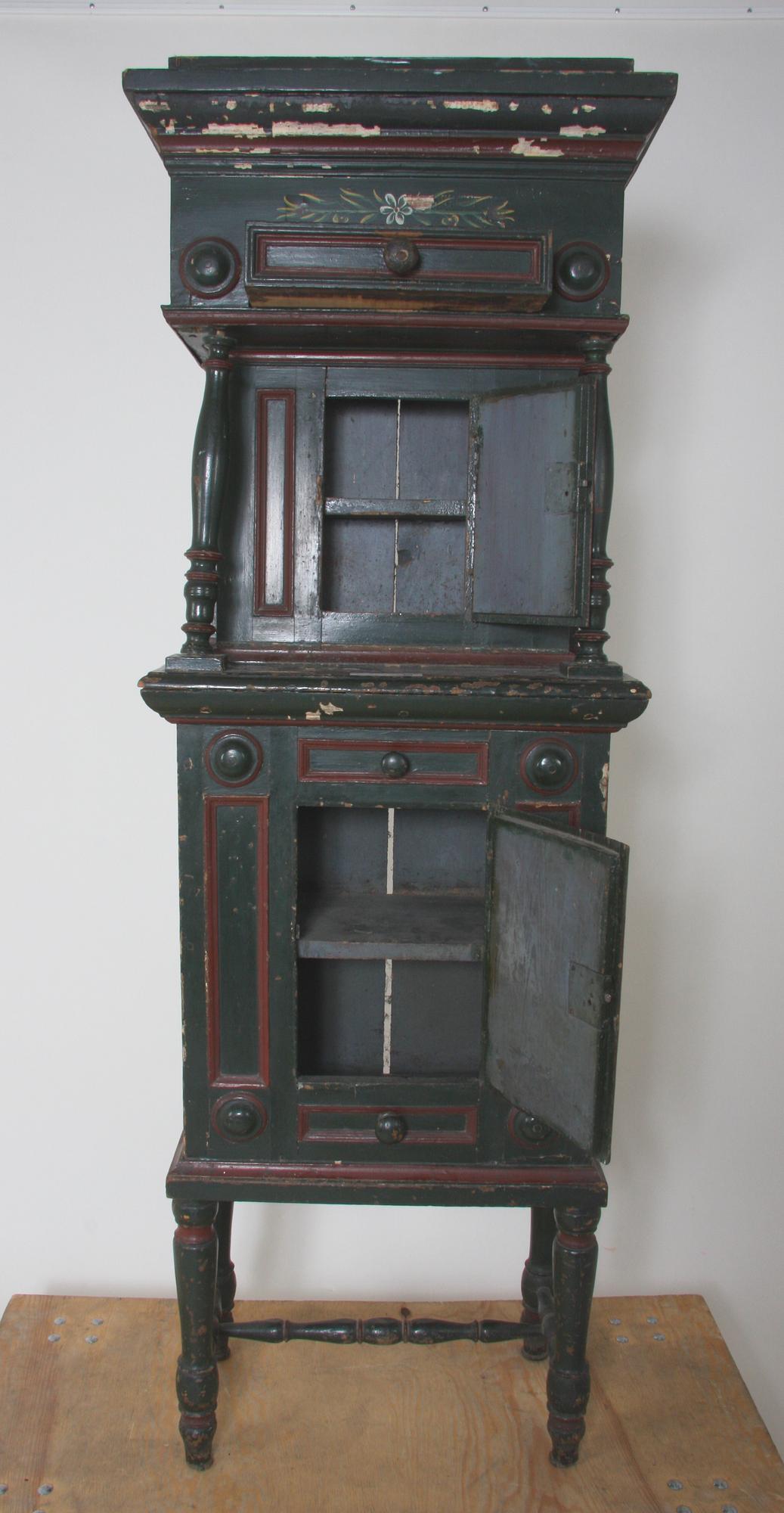 SKÅP, allmoge, 1800-tal.