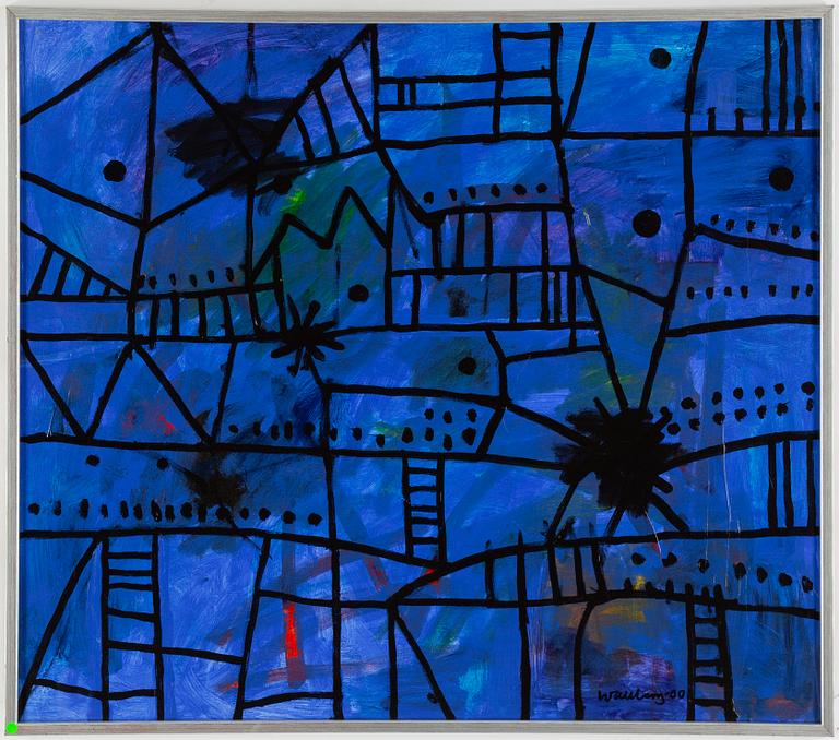 BENGT WALLBERG, oil on canvas, signed and dated -00.