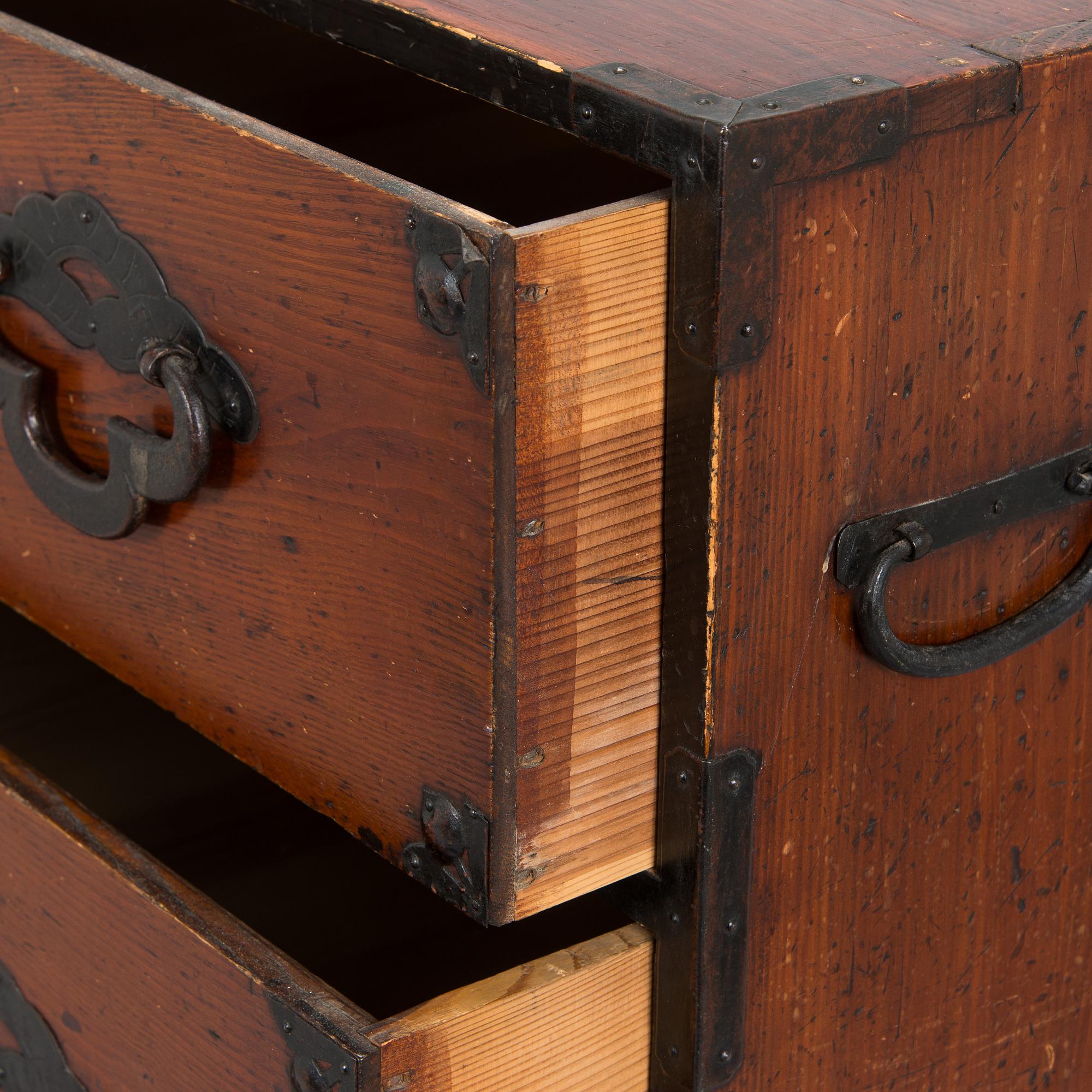 A Corean chest of drawers, mid-20th century.