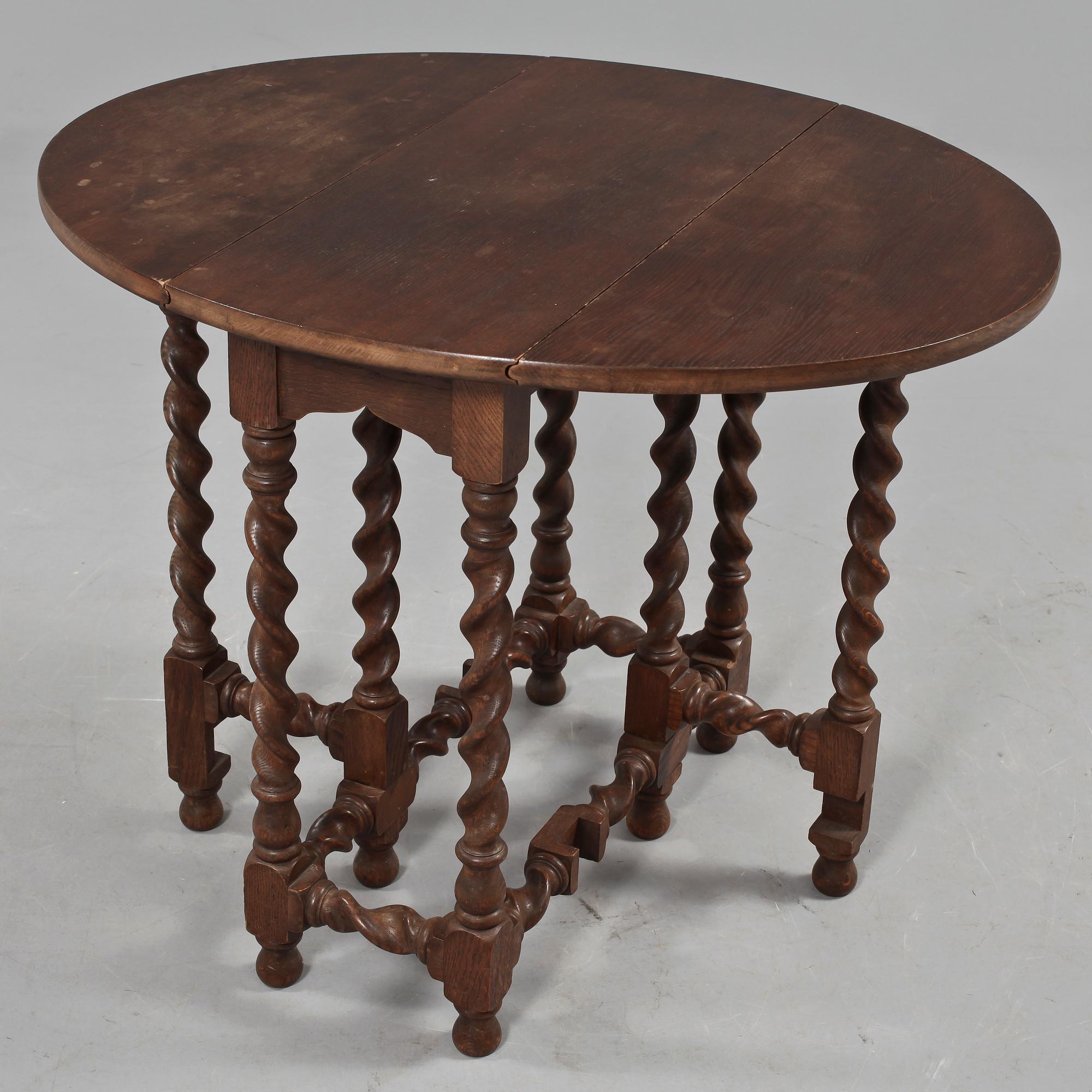 SLAGBORD, barockstil, 1900-tal.