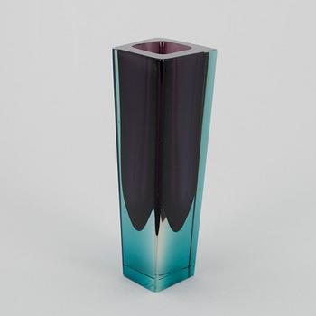 VAS, glas, sign. K. Franck, Nuutajärvi Notsjö -60.