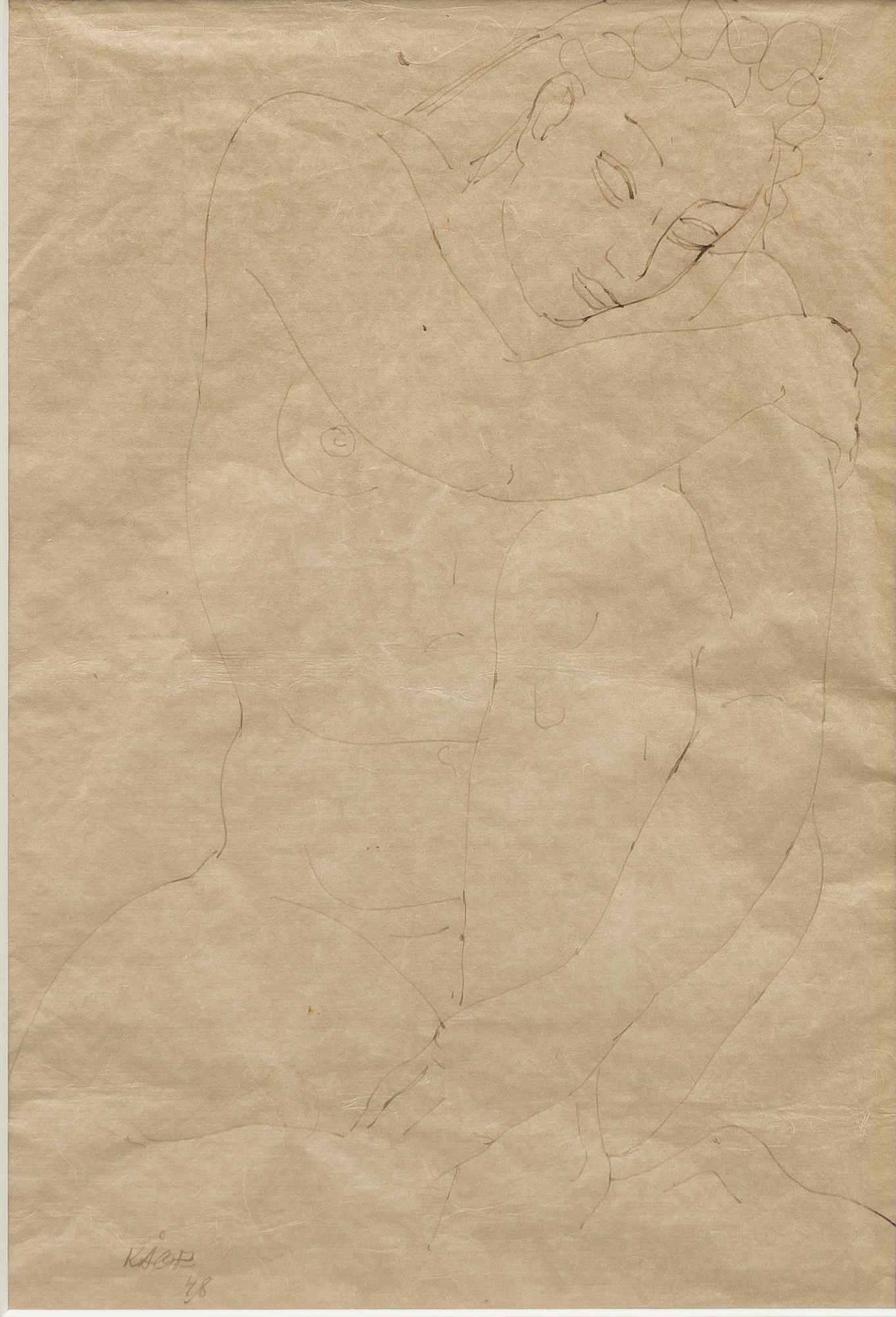 Wilhelm Kåge, Model study.