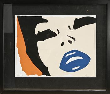 JOHNNY ACOSTA, färglitografier, 4 st, sign o numr 54/350.