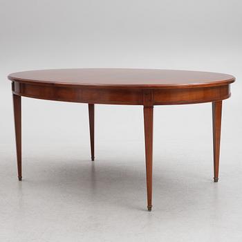 A Gustavian Style Dining Table, second half of the 20th Century.