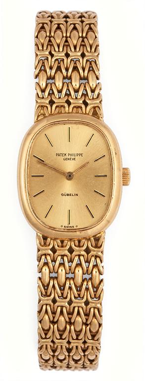 PATEK PHILIPPE, Elipse, manuell, guld, ca 1990.