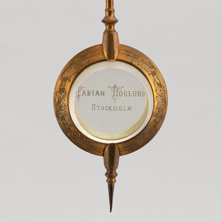 Bordspendyl, Fabian Höglund, tidigt 1900-tal.