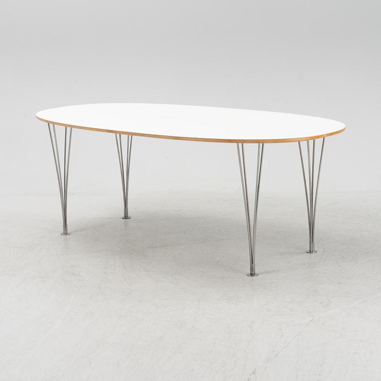 Bruno Mathsson & Piet Hein, matbord, "Superellips", Bruno Mathsson International.
