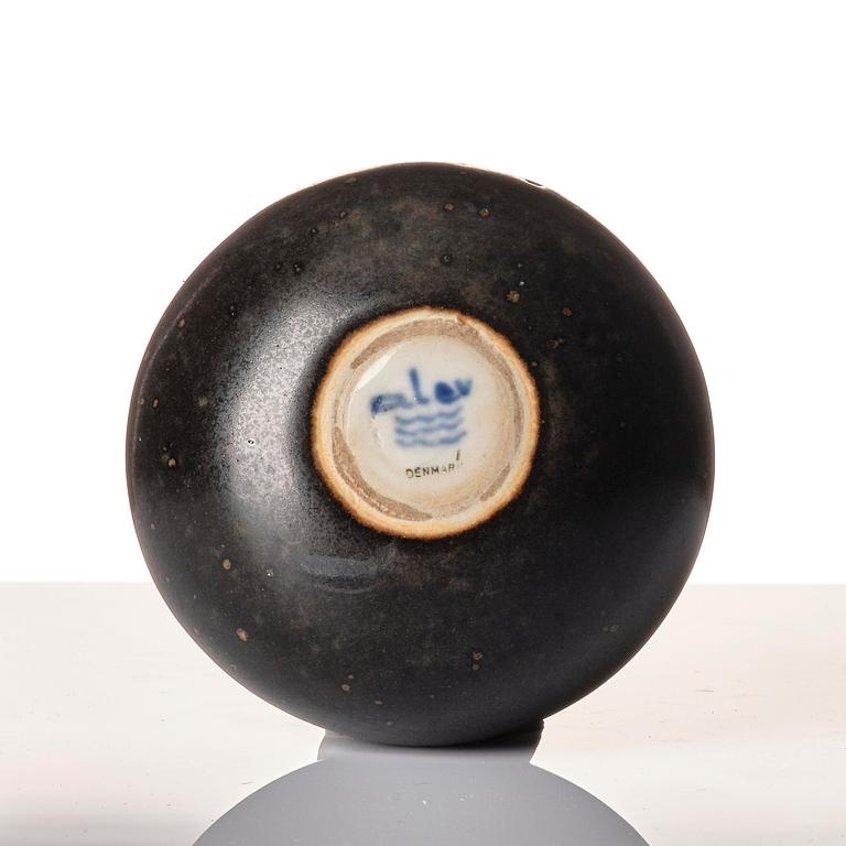 Alev Ebüzziya Siesbye, skål, unik, stengods, Royal Copenhagen, Danmark, 1960-tal.