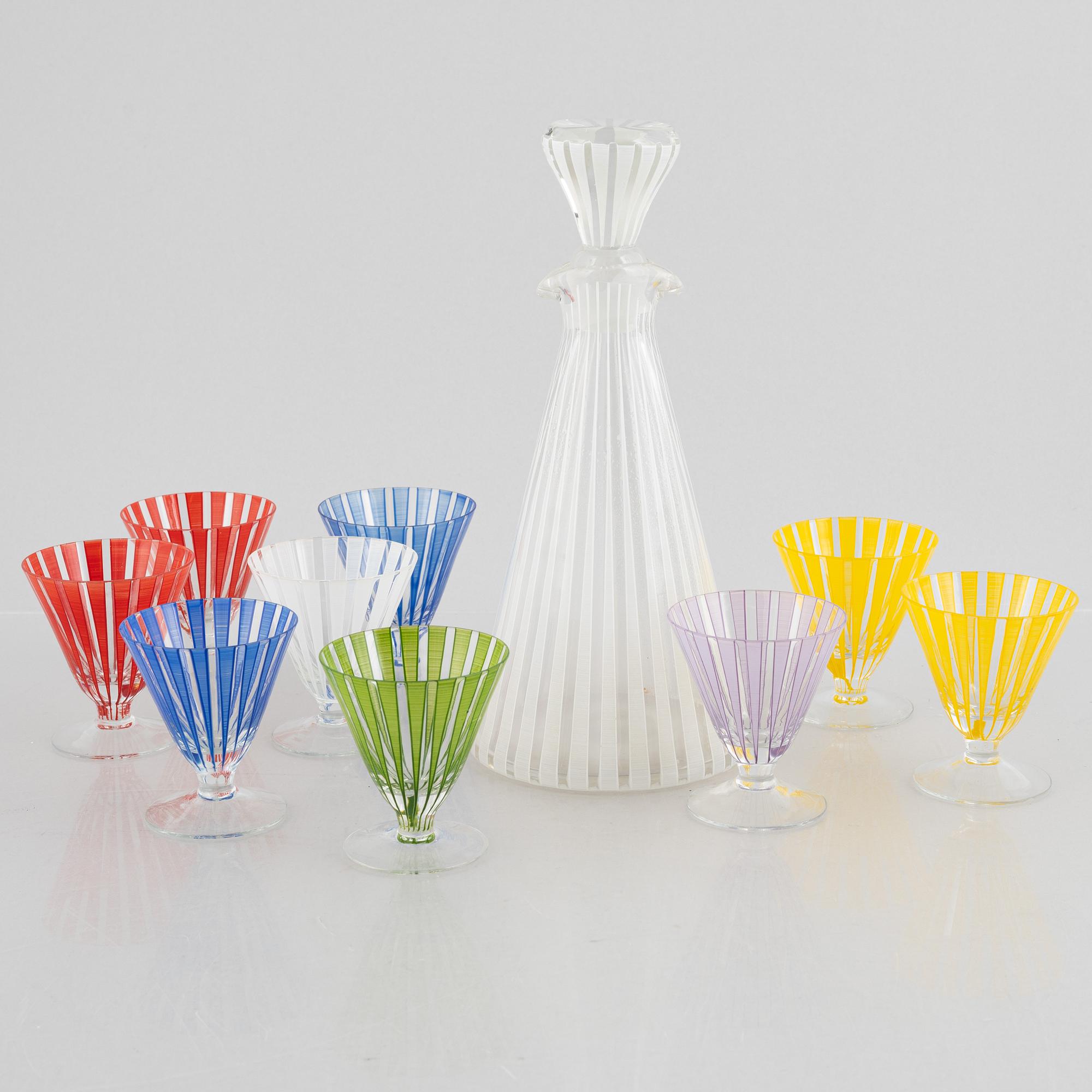 Bengt Orup, saftservis, 10 delar,  "Strikt", Johansfors 1900-talets mitt.