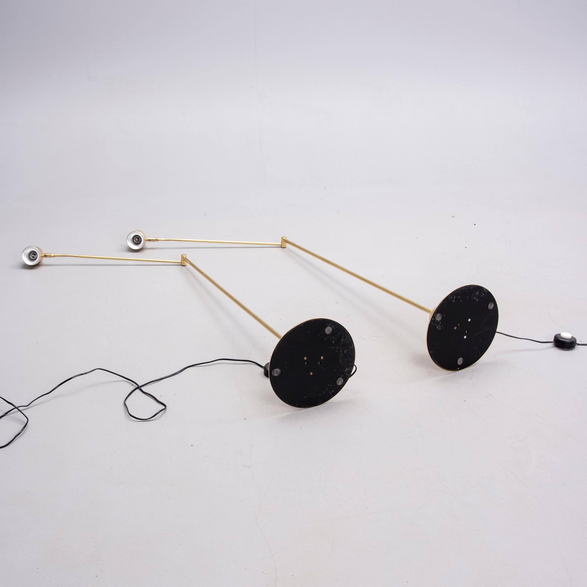 GOLVLAMPOR / LÄSLAMPOR, 2 st, 1980-tal.