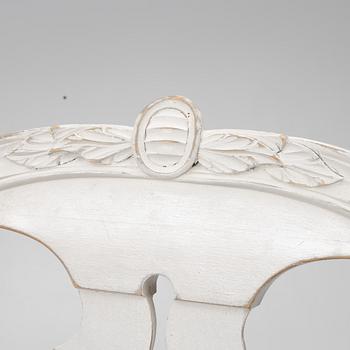 Matsalsgrupp, 13 delar, gustaviansk stil, 1900-talets andra hälft.