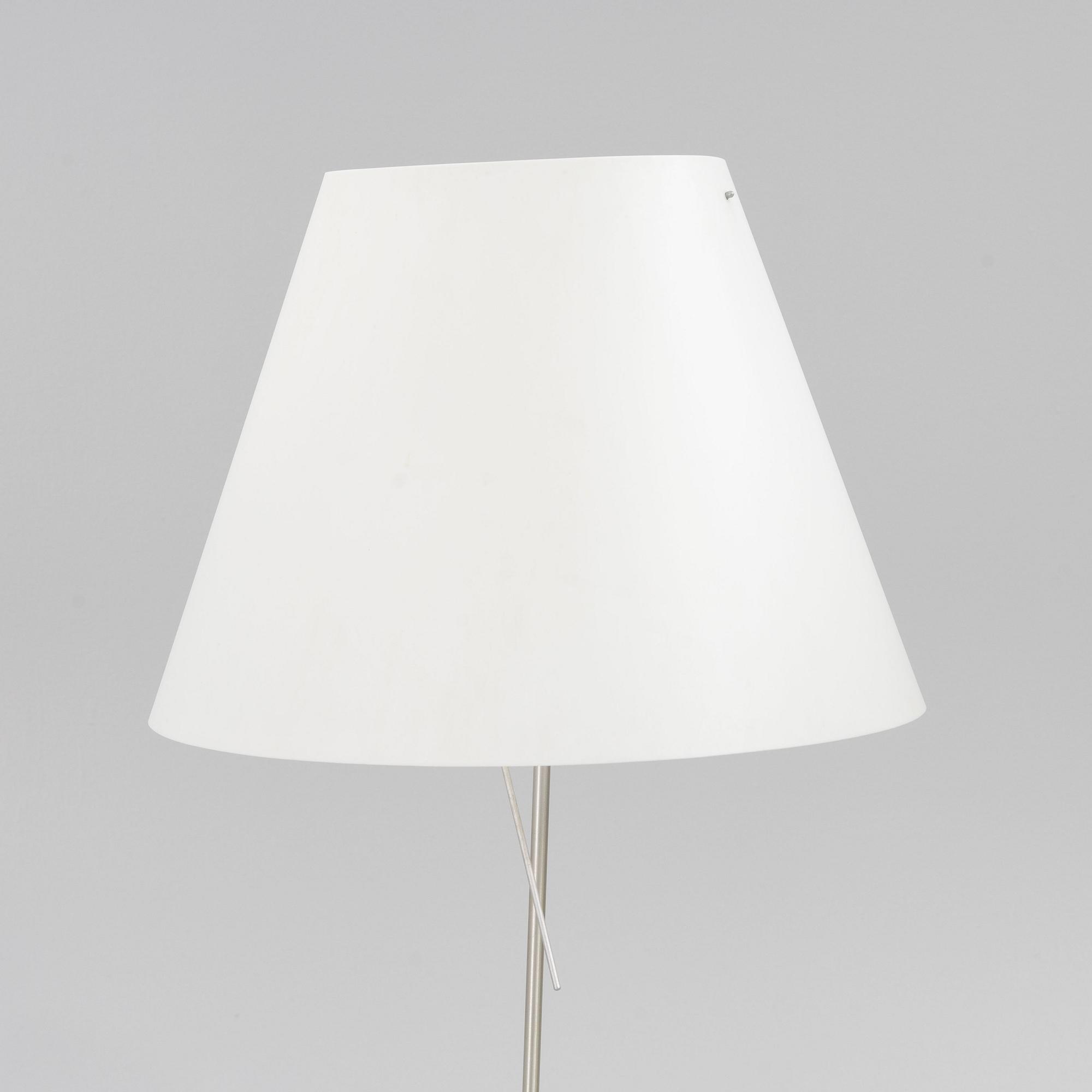 Paolo Rizzatto, floor lamps a pair, "Constanza", Luceplan. designed in 1986.