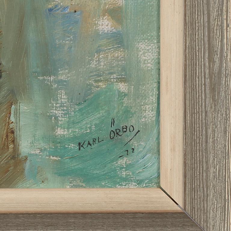 KARL ÖRBO, olja på duk, signerad och daterad -22?.