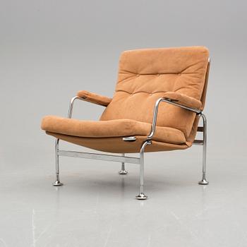 FÅTÖLJ, "Karin", Bruno Mathsson för Dux, 1900-talets andra hälft.