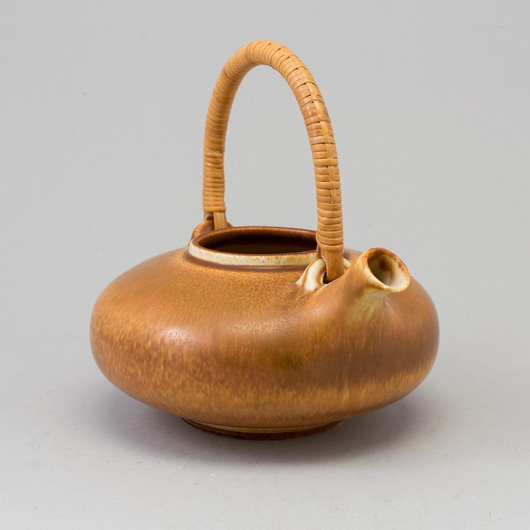 BERNDT FRIBERG, a stoneware teapot from Gustavsberg studio.