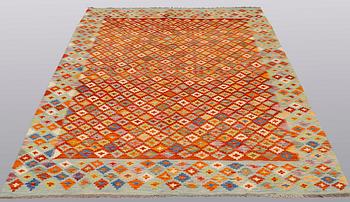 A carpet, kilim, ca 250 x 170 cm.