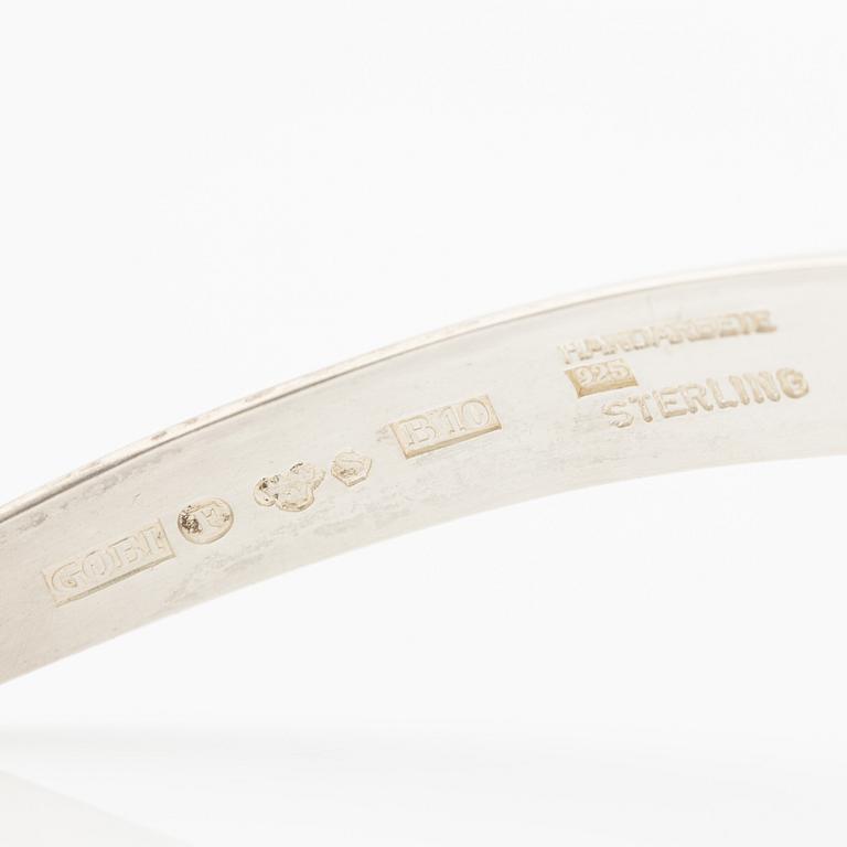 Gobi, necklace, sterling silver, Falköping 1976.