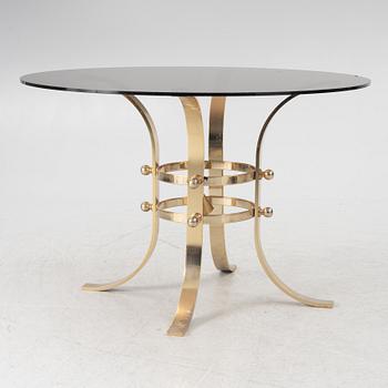 Dining group, 5 pieces, Italy, 1980s.