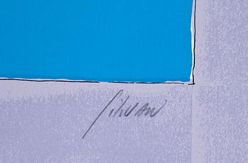 CHRISTIAN SILVAIN, färgserigrafi, signerad och numrerad 50/200.