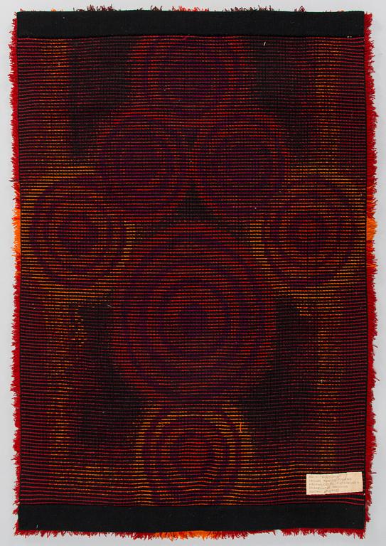 Terttu Tomero, A Finnish long pile rya rug for Neovius. Ca 160 x 110 cm.