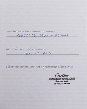 CARTIER, Tank Divan, wristwatch, 38 x 24 mm.
