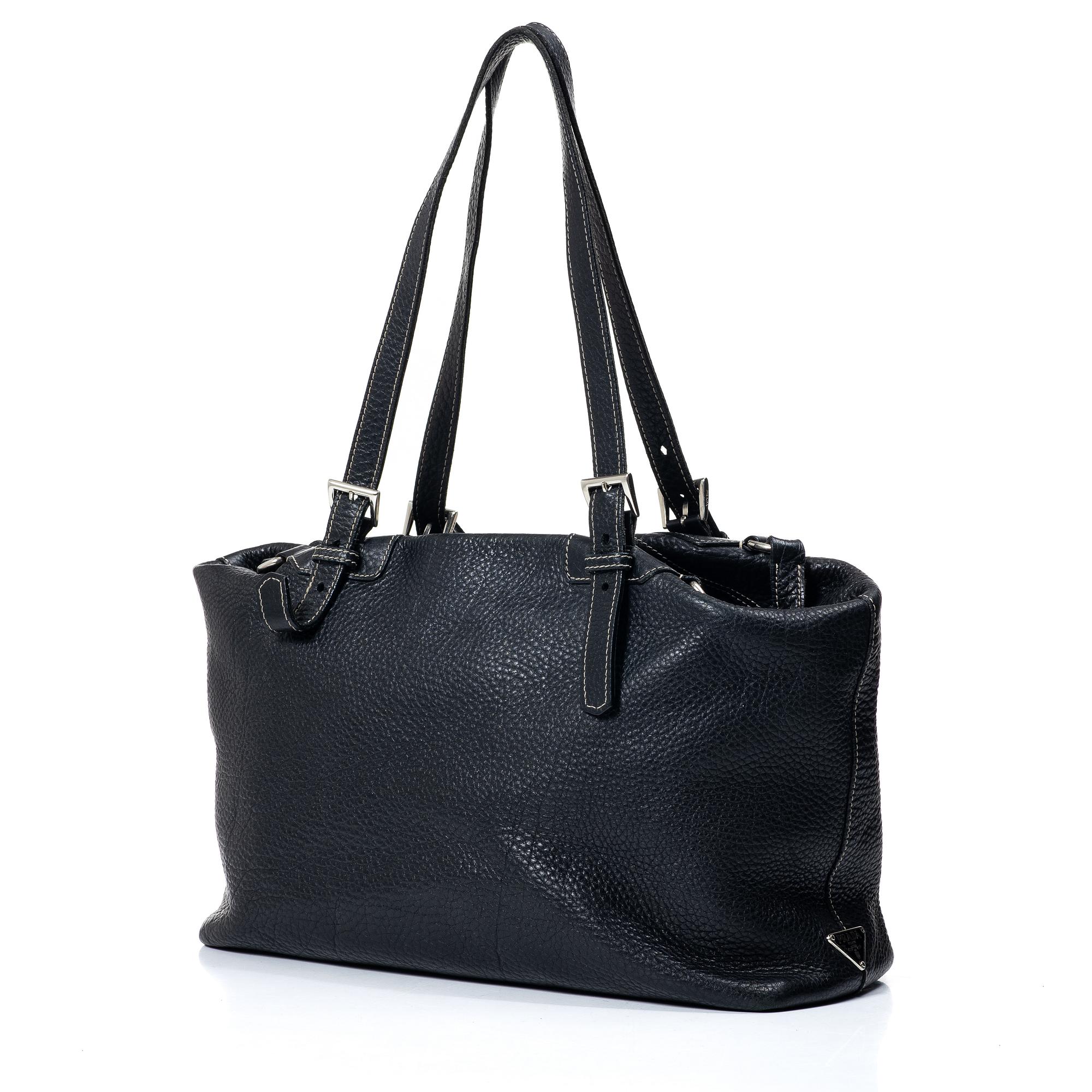 Prada, tote bag.