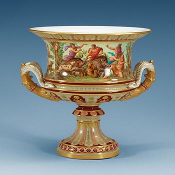 A Meissen vase, 19th Century.