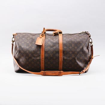 VÄSKA, Louis Vuitton, "Keepall 55", weekendbag.