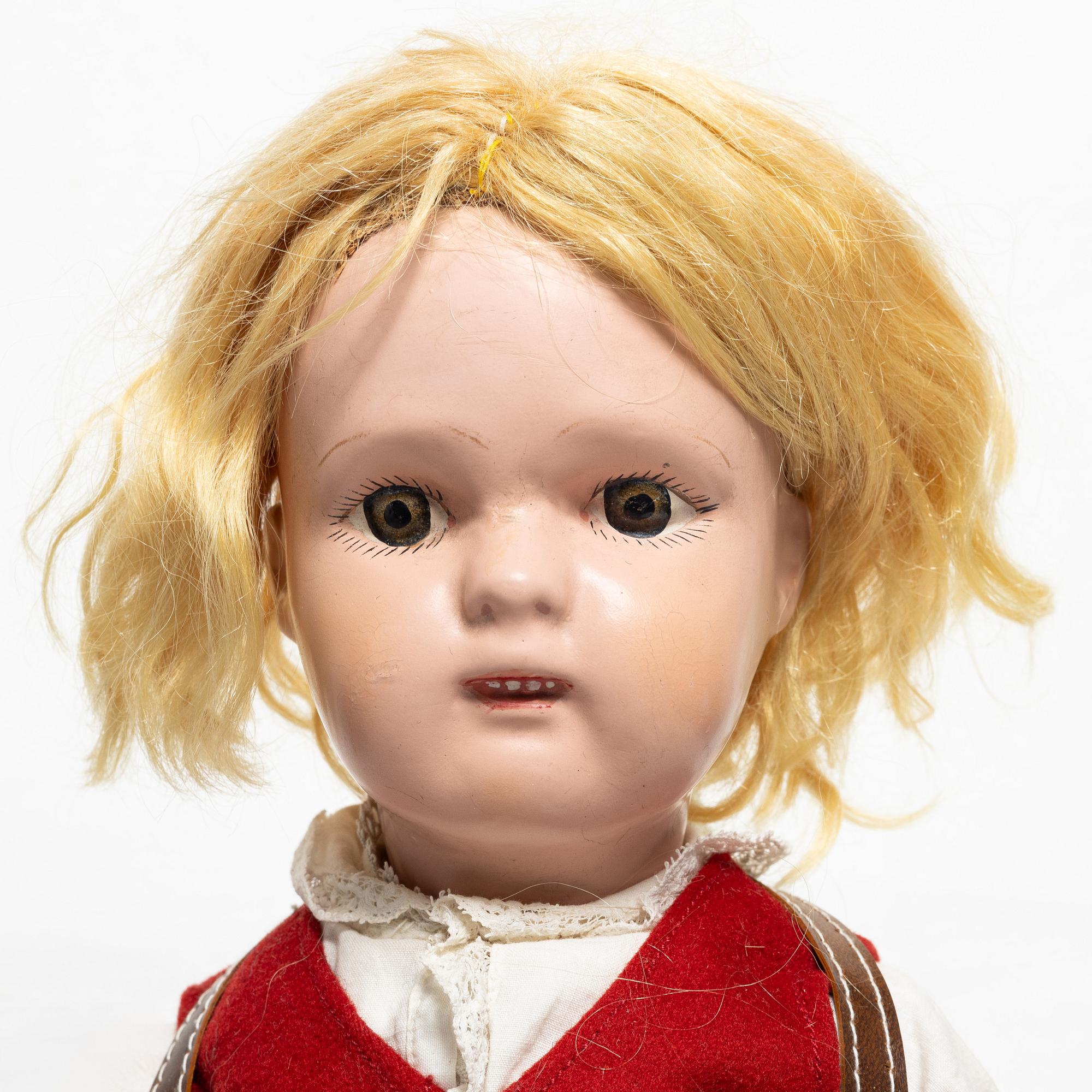 Schoenhut, girl doll, 1930s.