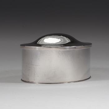 A Sigurd Persson sterling box, Stockholm 1973, executed by Wolfgang Gessl.