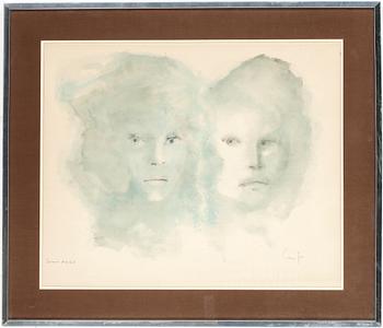Leonor Fini · LEONOR FINI, färglitografi, signerad, Épreuve d'artiste