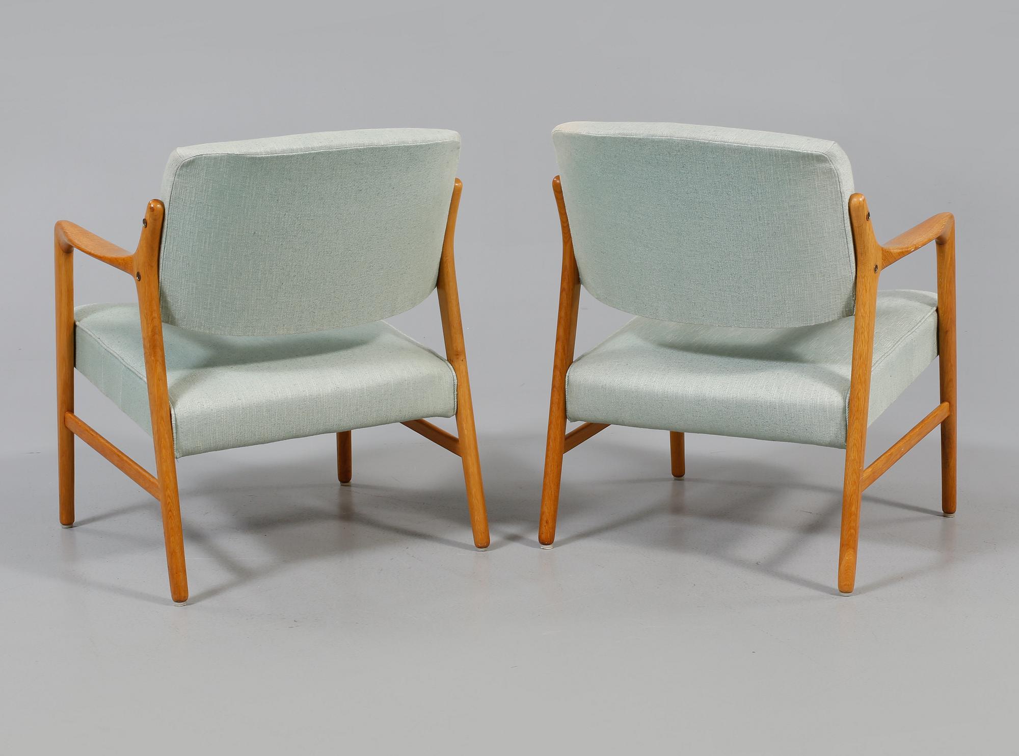 KARMSTOLAR, ett par, Bröderna Andersson, Ekenässjön, 1960-tal.