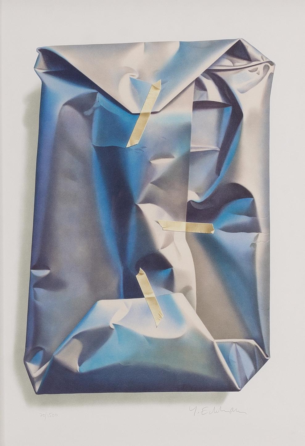 Yrjö Edelmann, 'Packed blue and grey heaven'.