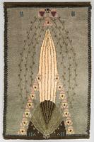 Eliel Saarinen, a Finnish long pile rug, model for the Friends of Finnish Handicraft. Circa 182x117 cm.