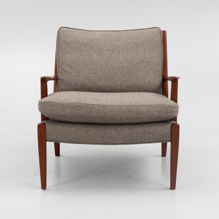 Arne Norell, fåtölj, "Löven", Norell möbel AB, 1900-talets andra hälft.