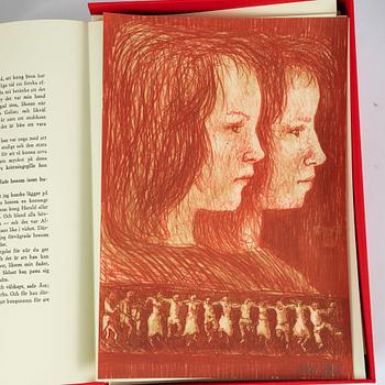 Jordi Arkö, two portfolios with 105 lithographs in colours each.