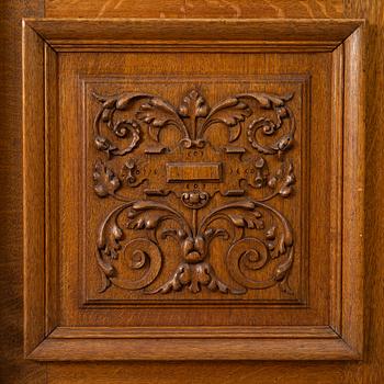 Display cabinet, late 19th century.