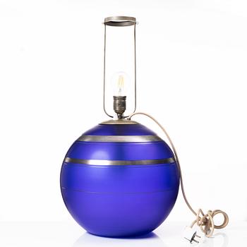 Malmö Metallvarufabrik, an imposing table lamp, variant of model "4173", Malmö, 1930s-40s.