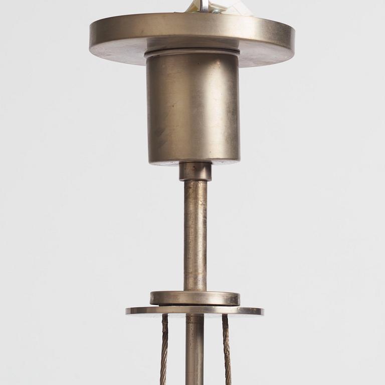 Harald Notini, taklampa, modell "6664", Arvid Böhlmarks Lampfabrik, Stockholm 1940-tal.