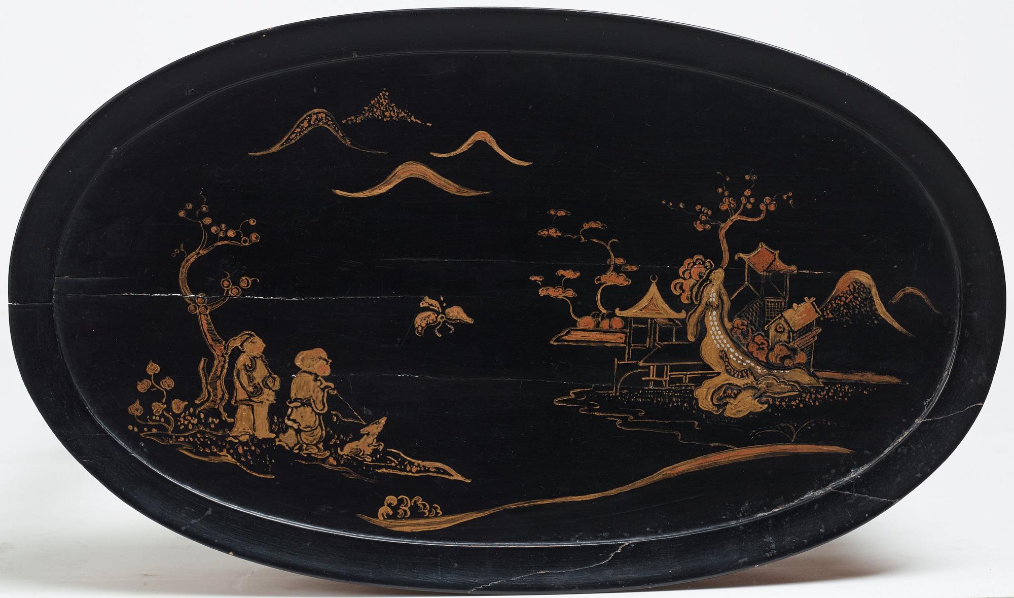 BORD, av Georg Haupt (mästare i Stockholm 1770-1784), ej signerat, Gustavianskt.