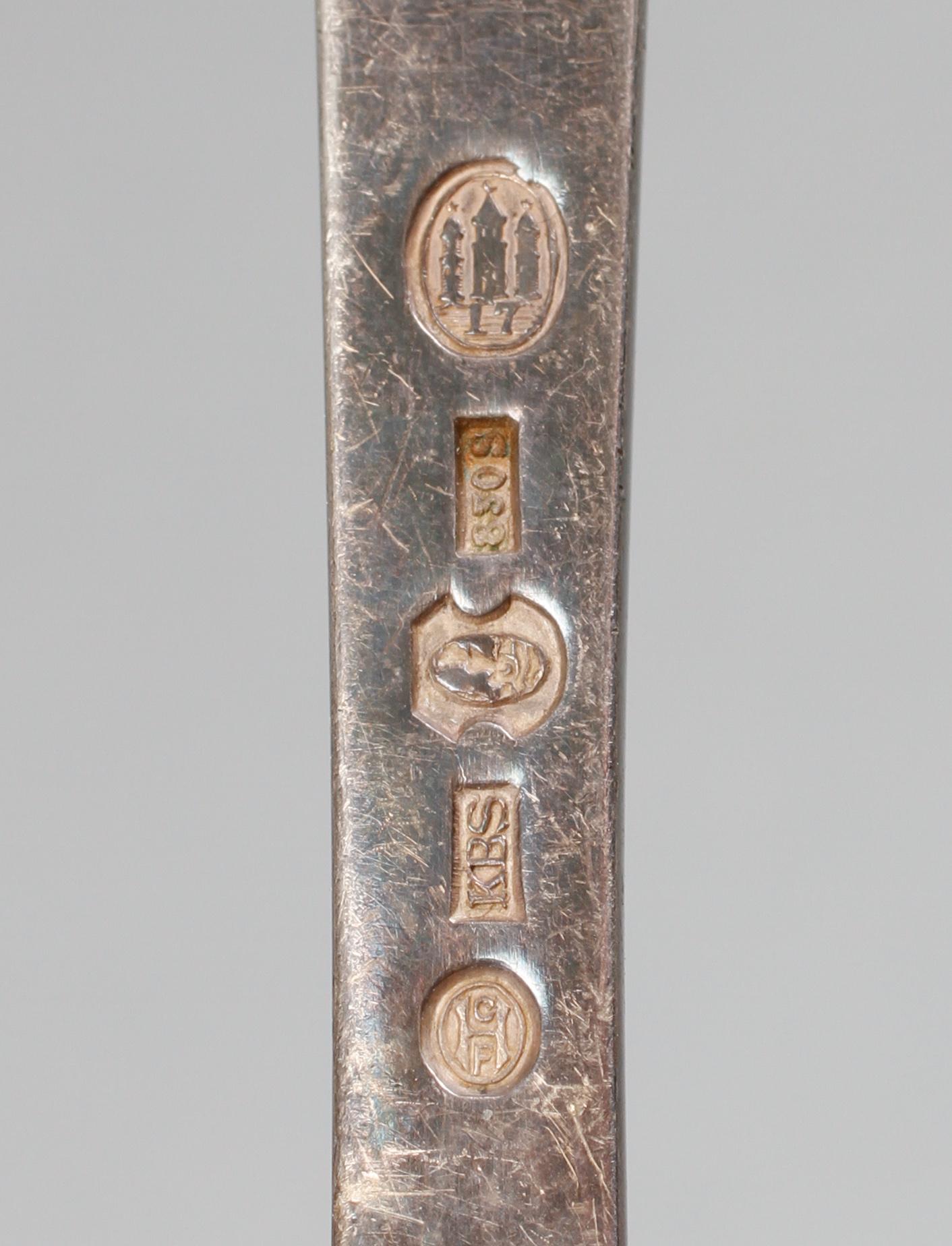 PARTI SILVER, 10 delar, mestadels Sverige, 1900-tal, vikt ca 670 g.