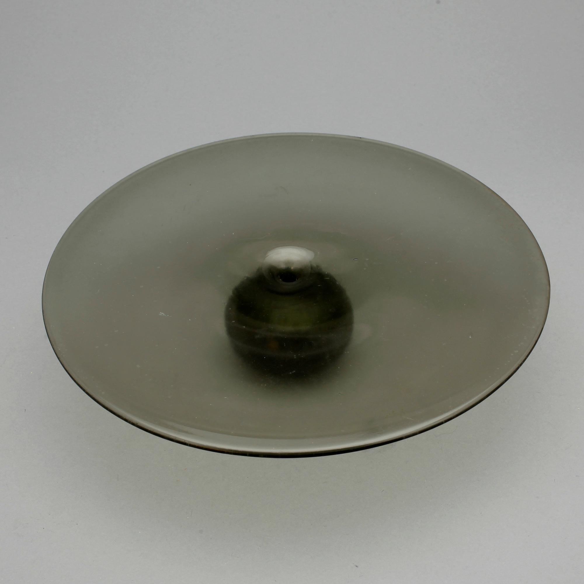 VAS / FAT glas, Kaj Franck Nuutajärvi Notsjö. Signerad och daterad -60.