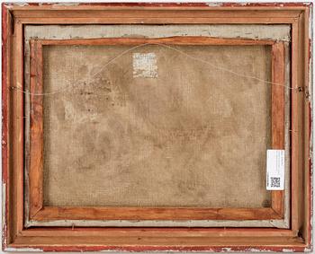 OKÄND KONSTNÄR, olja på duk. Signerad Petrovich.