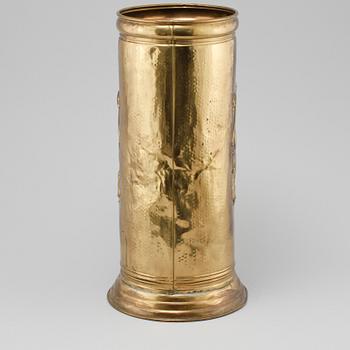 PARAPLYSTÄLL, mässing, Peerage, England, omkring 1900-talets mitt.