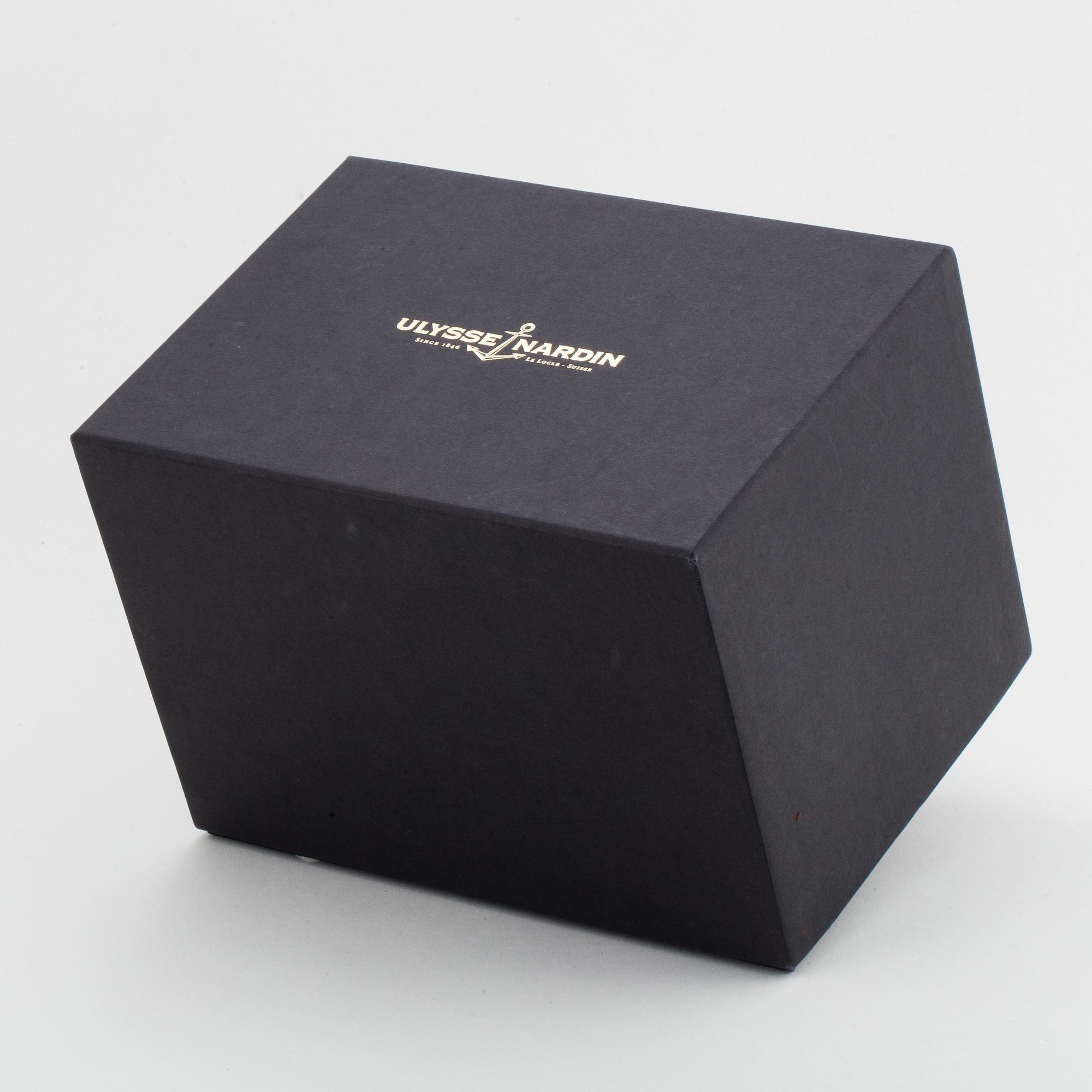 ULYSSE NARDIN, Executive Dual Time, armbandsur, 40 mm.