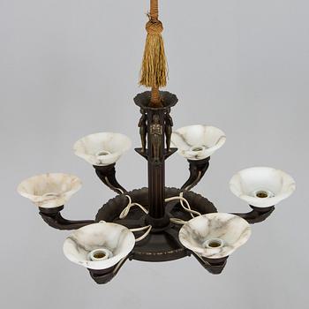 A 1930s ceiling lamp.