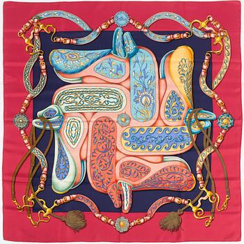 Hermès, scarf, "Festival".