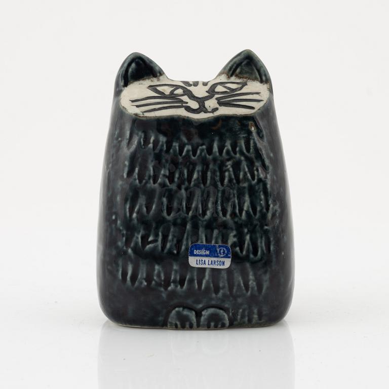 Lisa Larson, a stoneware figurine of a cat, Gustavsberg.